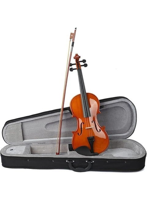 Megarya 4/4 EQ Violin, Full Size Maple Beginner Violins Kit, Violin Outfit Set With Violin Case (4/4)
