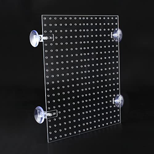Yes Fresh Acrylic Aquarium Fish Tank Divider Clear Kit Fit for All Type Aquarium Divider with Suction Cups (Kit A -1 PC 9.8"x11.8") - Image 5