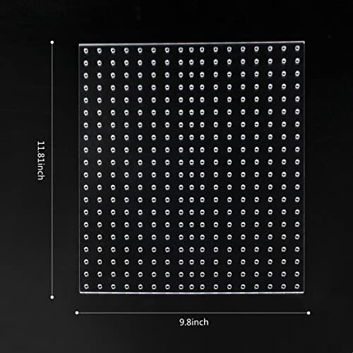 Yes Fresh Acrylic Aquarium Fish Tank Divider Clear Kit Fit for All Type Aquarium Divider with Suction Cups (Kit A -1 PC 9.8"x11.8") - Image 2