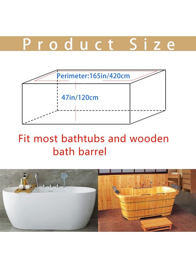 Kare 50 Pcs Disposable Bathtub Cover Liner Large Bathtub Liner Plastic Bag For Salon Household And Hotel Bath Tubs Bath Film Bag For Bath Tub 82 X 47 Inch - pzsku/Z29E8594F4C2AB84A5393Z/45/_/1696064887/dc84a5e0-566d-418b-b84f-9d850263fe3c