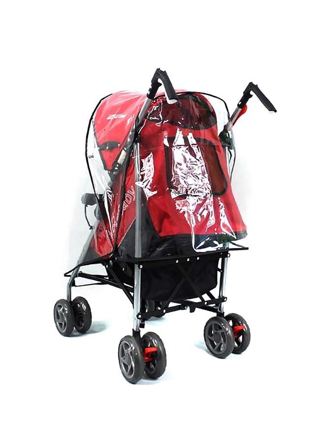 FASOTY Deluxe Stroller Weather Shield, Baby Rain Cover, Universal Size, Waterproof, Water Resistant, Windproof, See Thru, Ventilation, Clear, Plastic, Protection, Shade, Umbrella, Pram, Vinyl - Image 4
