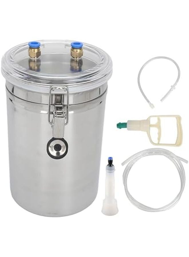 Manual Milking Kit 2L Capacity Portable Home Use Transparent Lid - Image 2