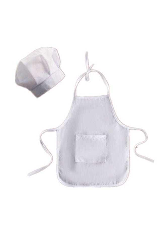 Y&D Photo Chef Apron Baby Hat Set - Image 1