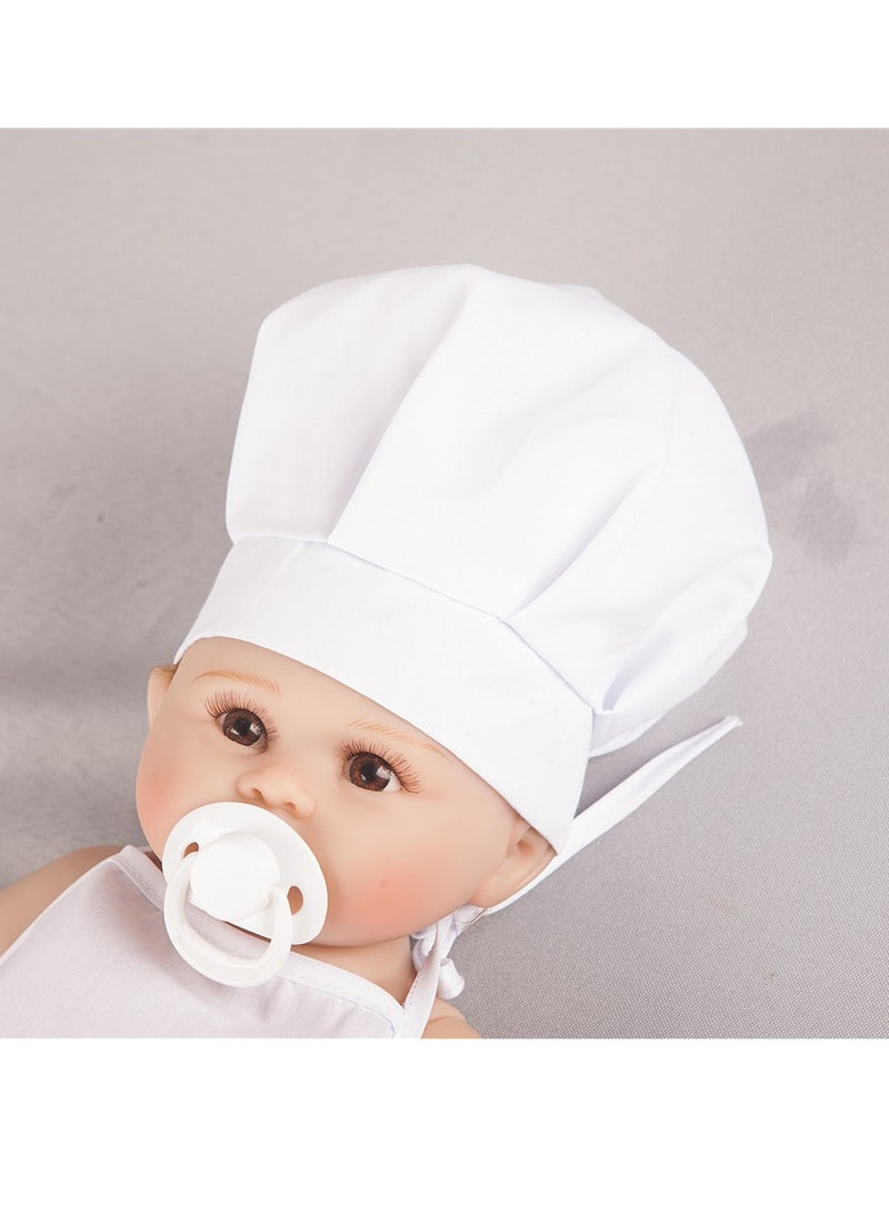 Y&D Photo Chef Apron Baby Hat Set - Image 3
