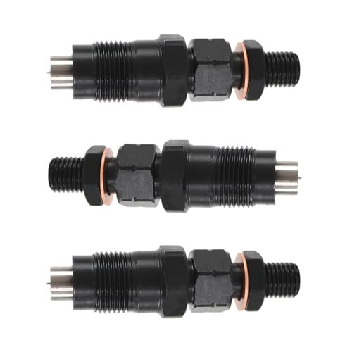 CYCWER 131406360 131406490 Fuel Injectors 3pcs Fit for Ford Holland Tractors 1320 1520 1530 1620 Engine Aftermarket Parts Replace OE 131406360 131406490 - Image 1