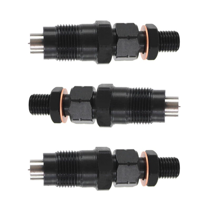 CYCWER 131406360 131406490 Fuel Injectors 3pcs Fit for Ford Holland Tractors 1320 1520 1530 1620 Engine Aftermarket Parts Replace OE 131406360 131406490 - Image 2
