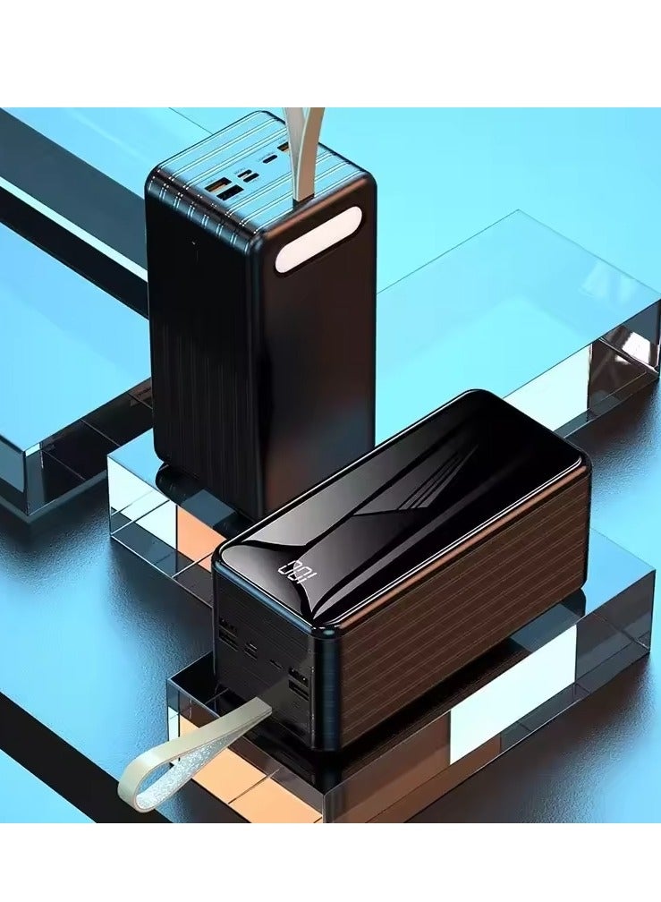 ELTRAZONE 80000 Mah Power Bank With Led Display Large Capacity Big Powerbank Mobile Phone Charging Cable Portable Battery Charger - Image 3