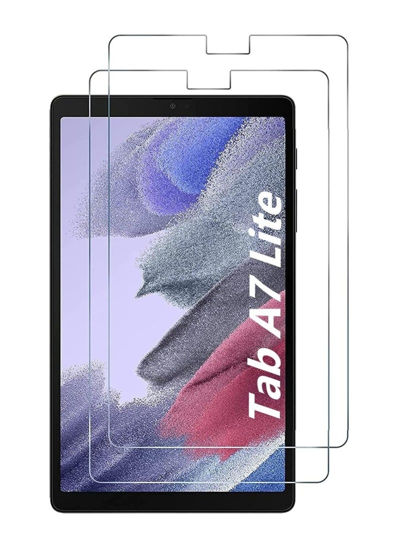 DUSALA 2 Pcs For Galaxy Tab A7 Lite(8.7 inch) 2021 Screen Protector Clear Anti-Scratch 9H Hardness Tempered Glass for Samsung tab SM-T225 T220 - Image 1