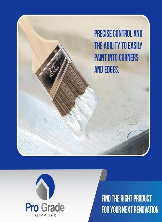 Pro-Grade Pro Grade - Paint Brushes - Paint Brush Set (2.5" A 3pc. VAR) - Image 4