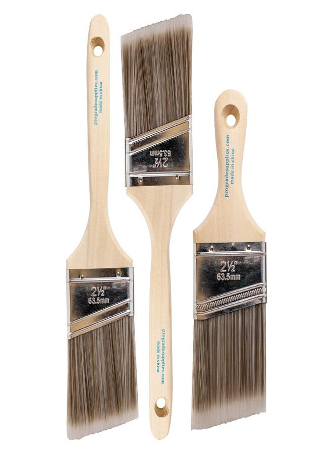 Pro-Grade Pro Grade - Paint Brushes - Paint Brush Set (2.5" A 3pc. VAR) - Image 1