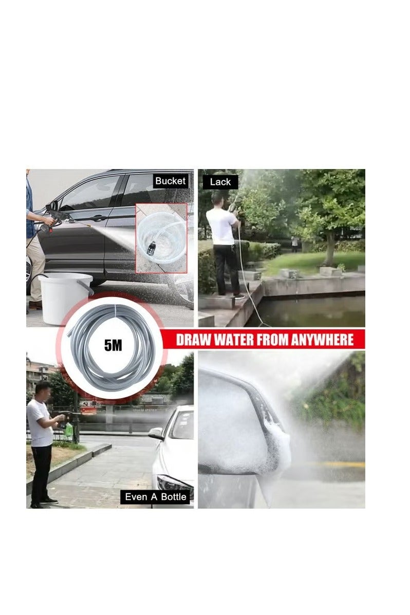 24V Cordless Electric High Pressure Washer Multicolour 9meter  - Image 3