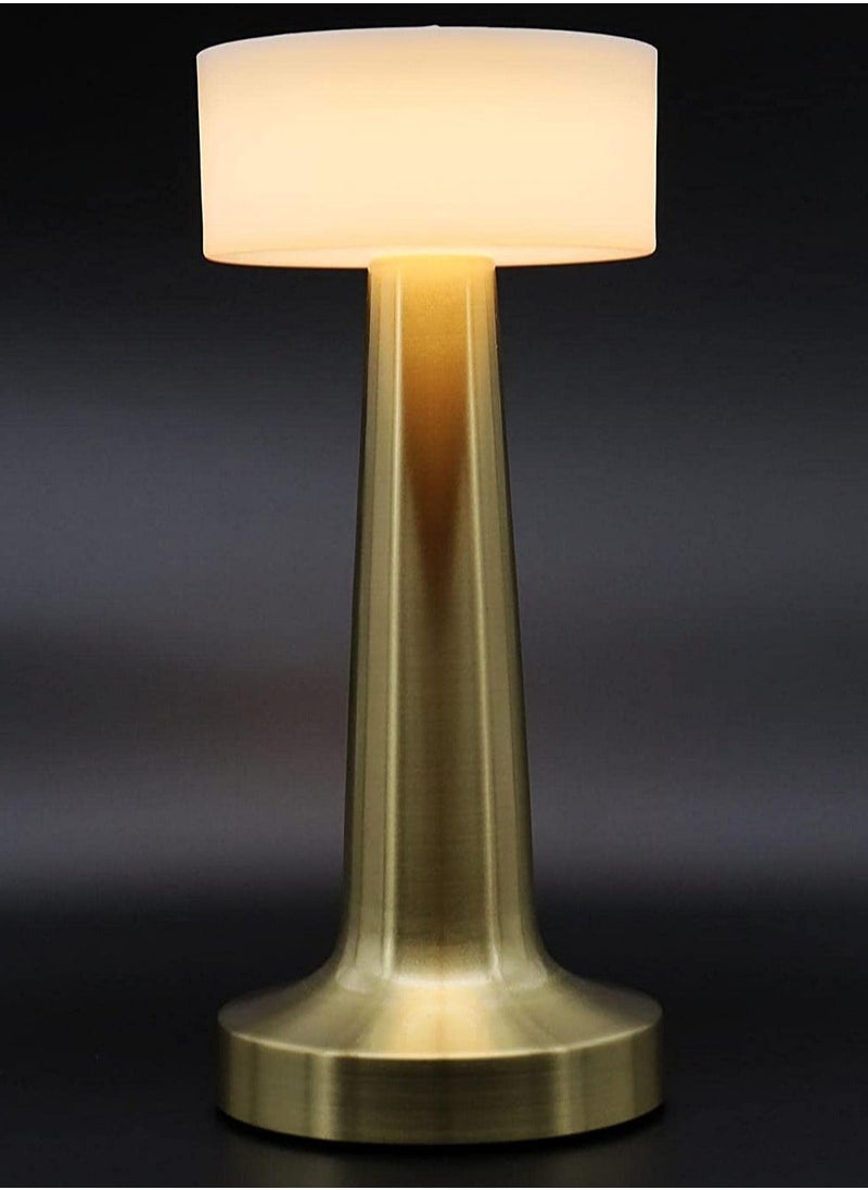 HuHa - Portable Cordless Bar Table Lamps,3W LED Bulb 3000K Warm Color,Rechargeable and Dimmable Reading Light of Touch Sensor,for Bedside Tables,Coffee Tables,Hotels and Restaurants - Image 1