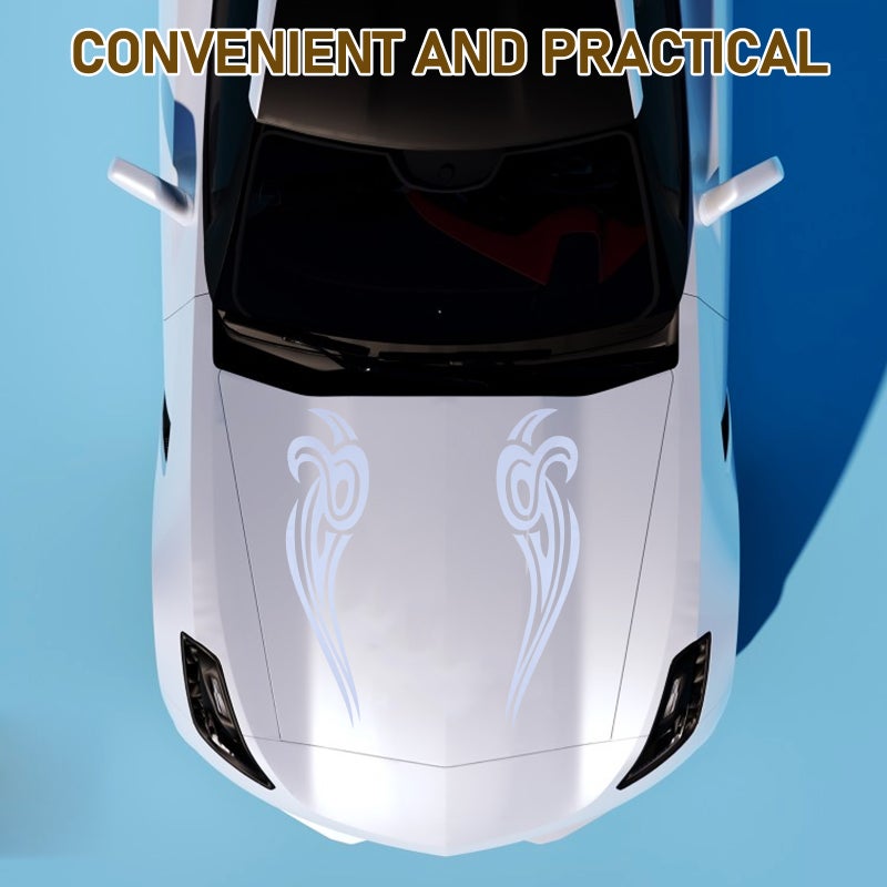 🚗 ملصقات زخرفية للسيارة بتصميم مخصص حماية من الخدوش PVC 15 00 0 10 سم - Image 2