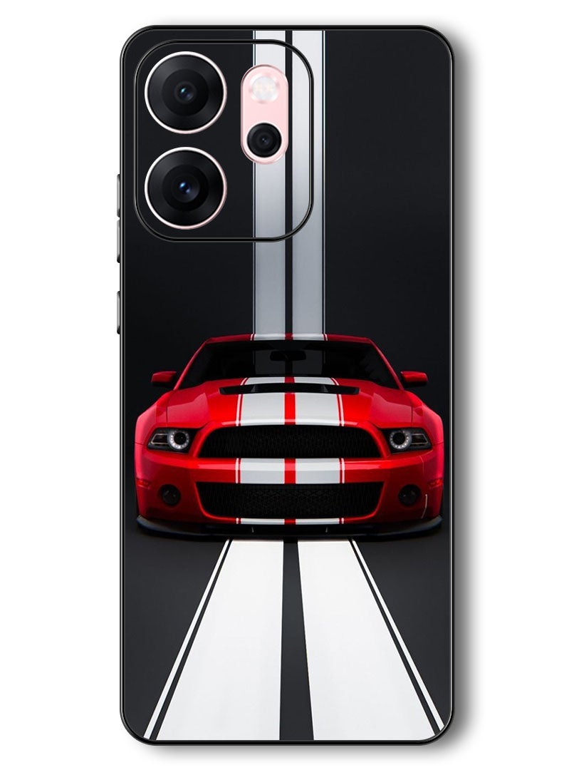 Theodor Case Compatible with Oppo Reno 14 F 6.57 Inch Protection Shockproof Bumper Cover Car (14) - Image 1