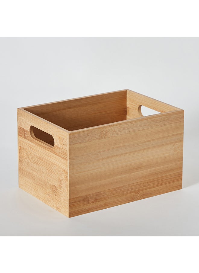 Home Box Natura Bamboo Box 18.5 x 16 x 26 cm  - Image 1