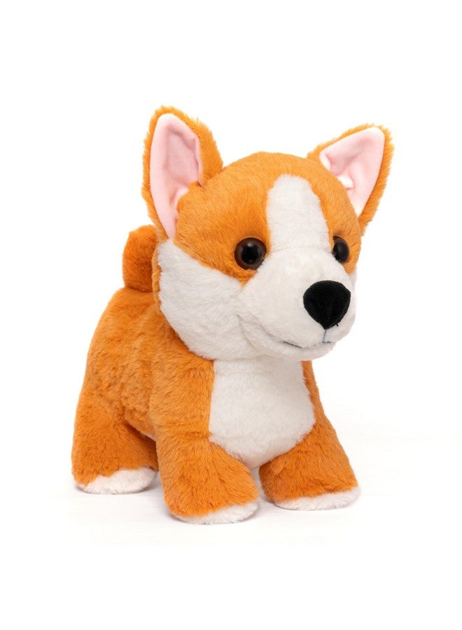 Mirada Brown Corgi Dog Soft Toy | Adorable Plush Animal Husky Dog for Kids | Soft and Huggable Stuffed Toy -25 cm - Image 2