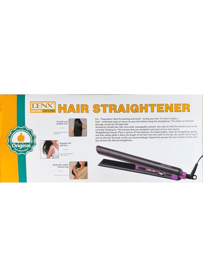DENX ProfessionalHair Straightener, DX1390 - Image 4