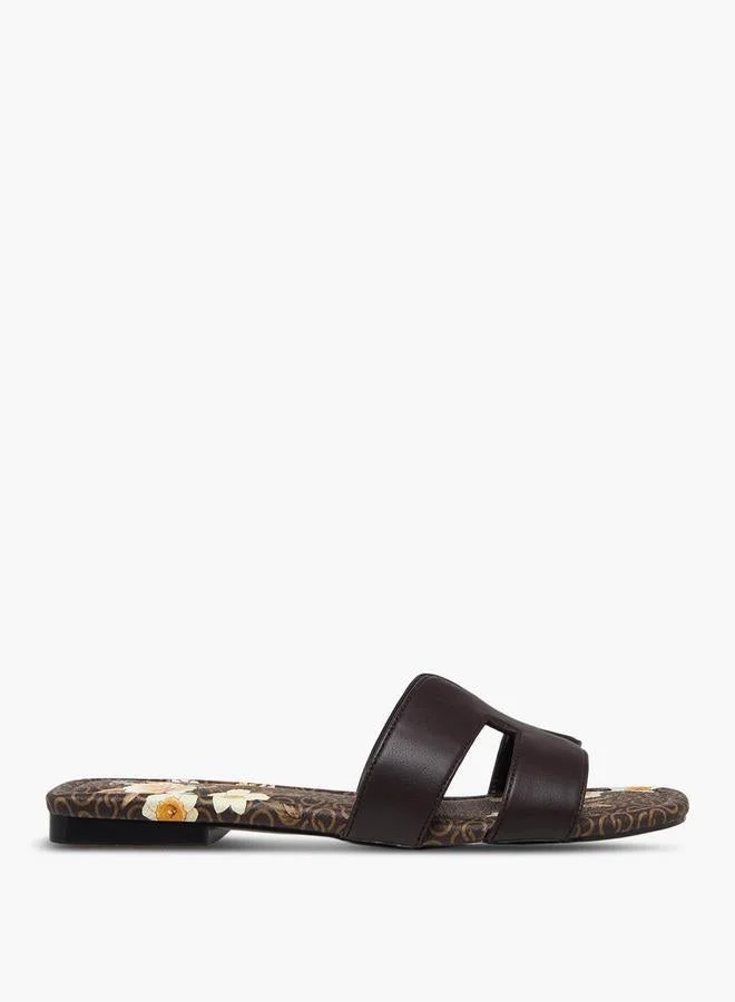 سيليست Women Floral Print Slide Sandals