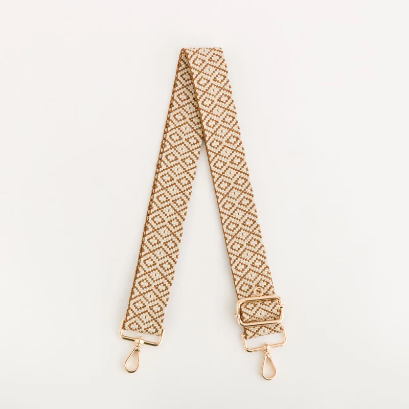 CARPISA Women's Bag Strap Brunella Tan/Butter - 3.80x120x0cm