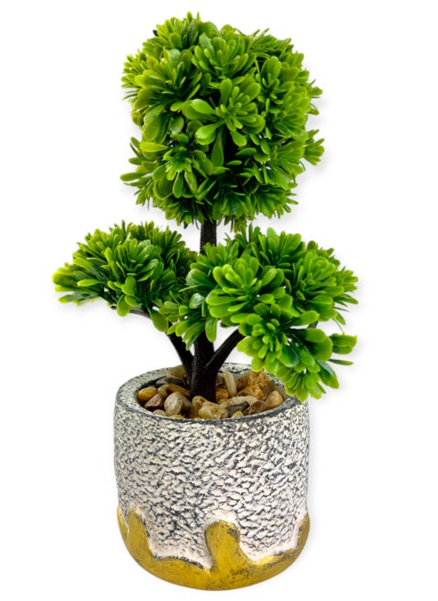 Artificial Grass In Pottery Pot