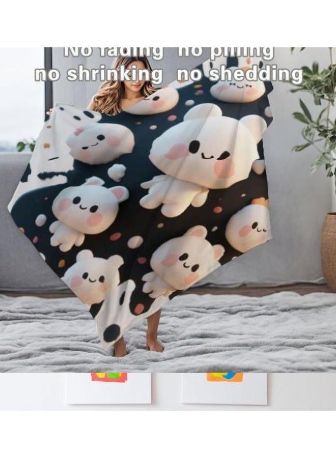 general Flannel thin blanket (warm and comfortable, suitable for sleep, gaming, dust removal and sandproof) 150cm*200cm - 13 - Image 5