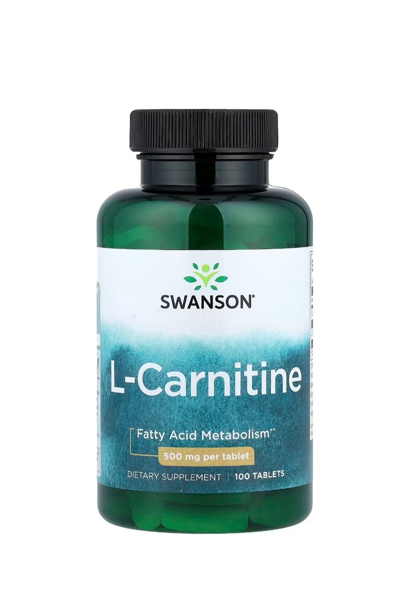 سوانسون ل-كارنيتين 100 قرص - Image 1