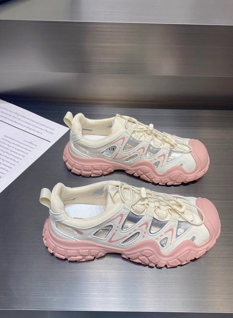 ETG Women Sandals Hiking Closed Toe Leather Waterproof Summer Athletic Comfort Outdoor Shoes - Image 4