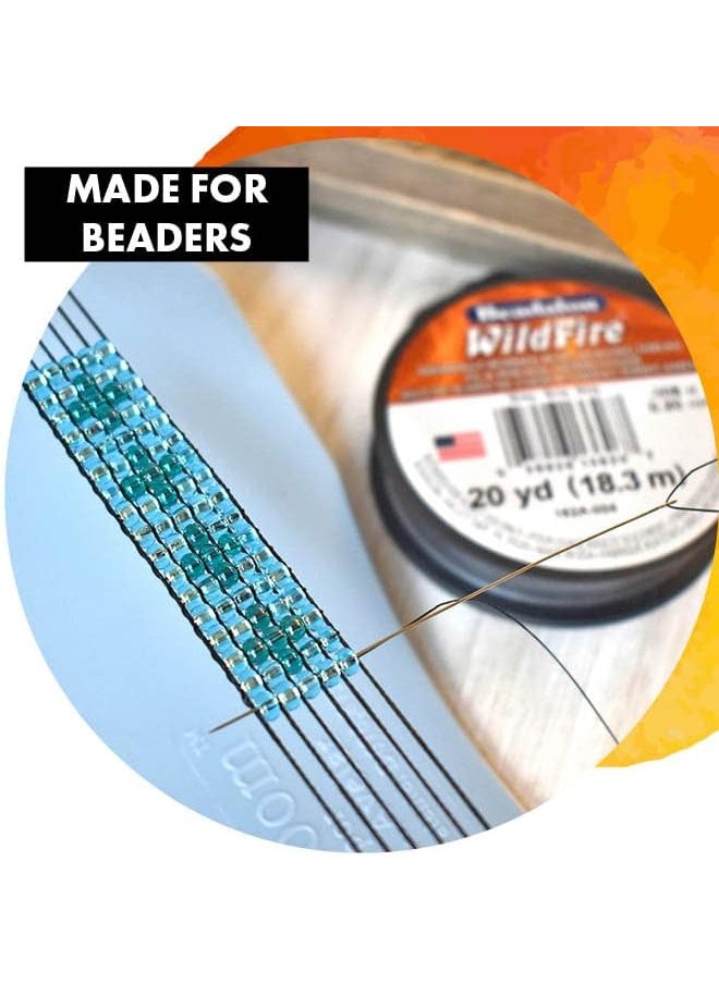 Beadalon Wildfire Stringing Thread 006 X50Black