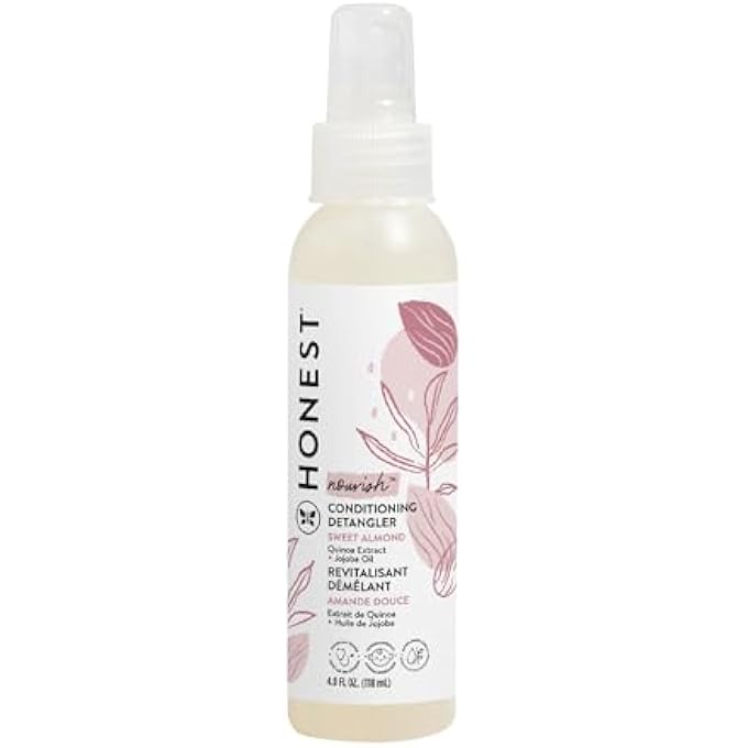 Honest CONDITIONING DETANGLER, SWEET ALMOND, 4 FL. OZ. - Image 1
