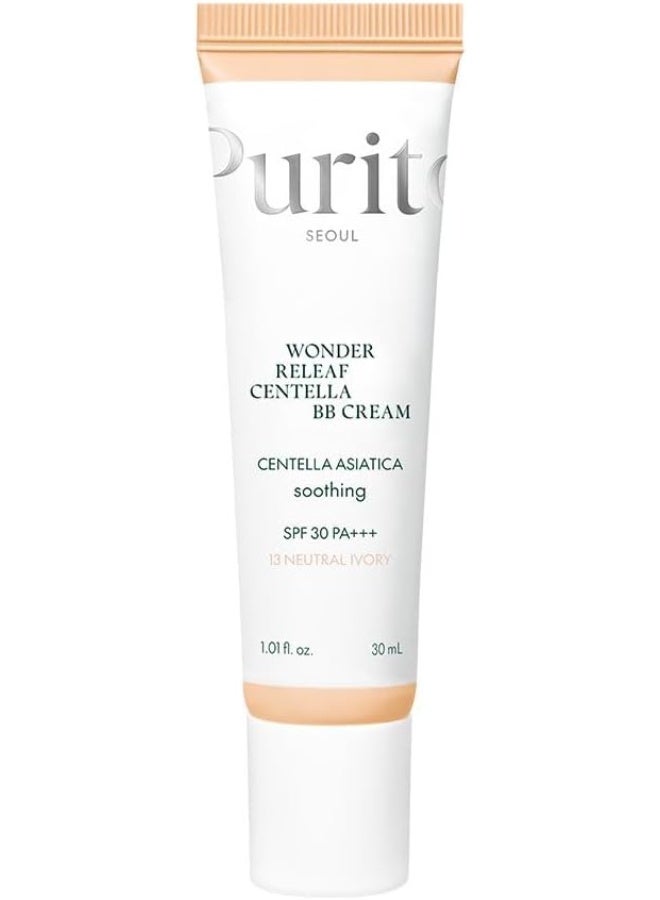 PURITO Wonder Releaf Centella BB Cream 30 ml, 13 Neutral Ivory