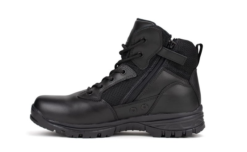RYNO GEAR 6" Coolmax Tactical Combat Boots (Black, us_footwear_size_system, adult, men, numeric, medium, numeric_10) - Image 3