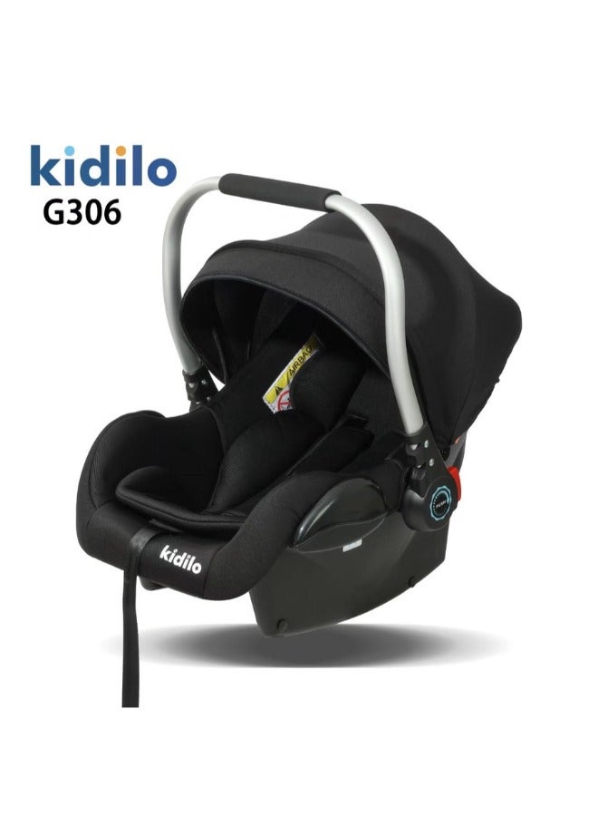 Kidilo car seat, first stage, holds from 0 to 13 kilograms with a strong metal arm, code G306