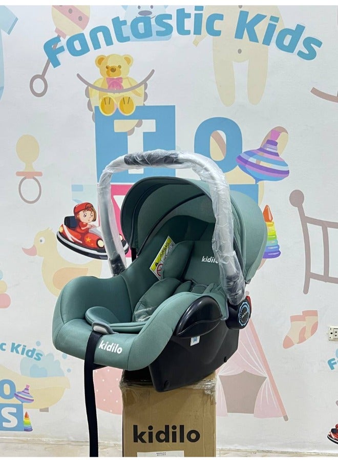 Kidilo car seat, first stage, holds from 0 to 13 kilograms with a strong metal arm, code G306