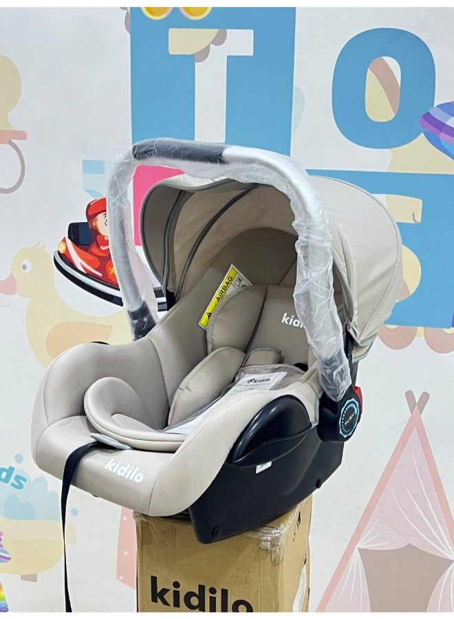 Kidilo car seat, first stage, holds from 0 to 13 kilograms with a strong metal arm, code G306