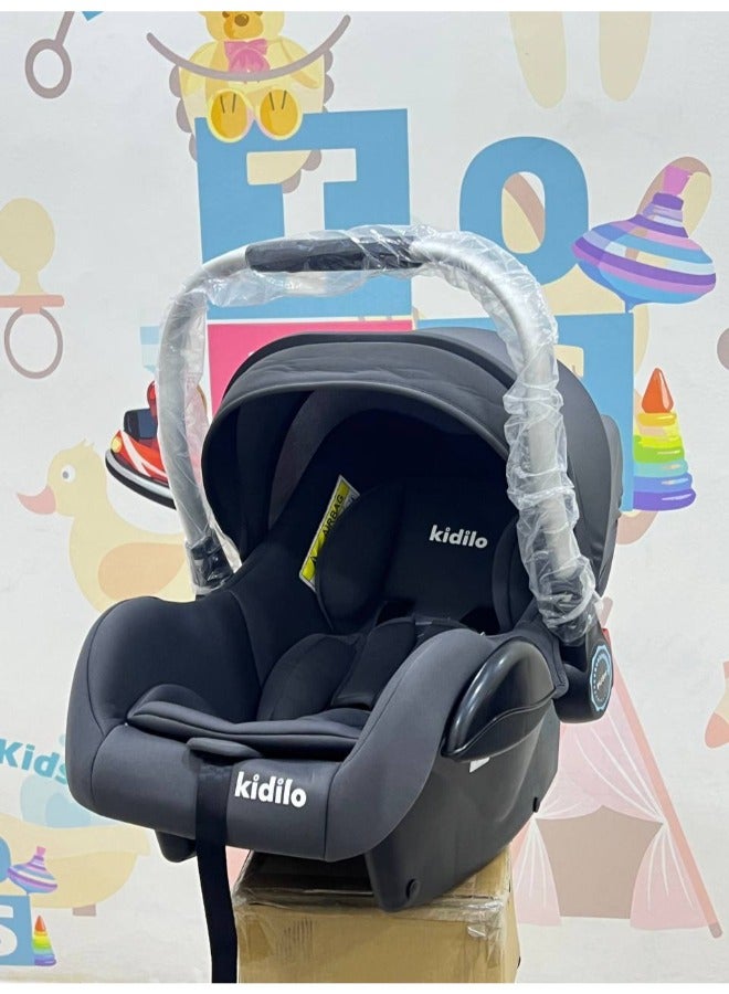 Kidilo car seat, first stage, holds from 0 to 13 kilograms with a strong metal arm, code G306