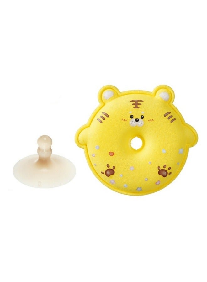 Cartoon Suction Cup Bath Sponge Children's Bath Towel Baby Bath Sponge - Image 1