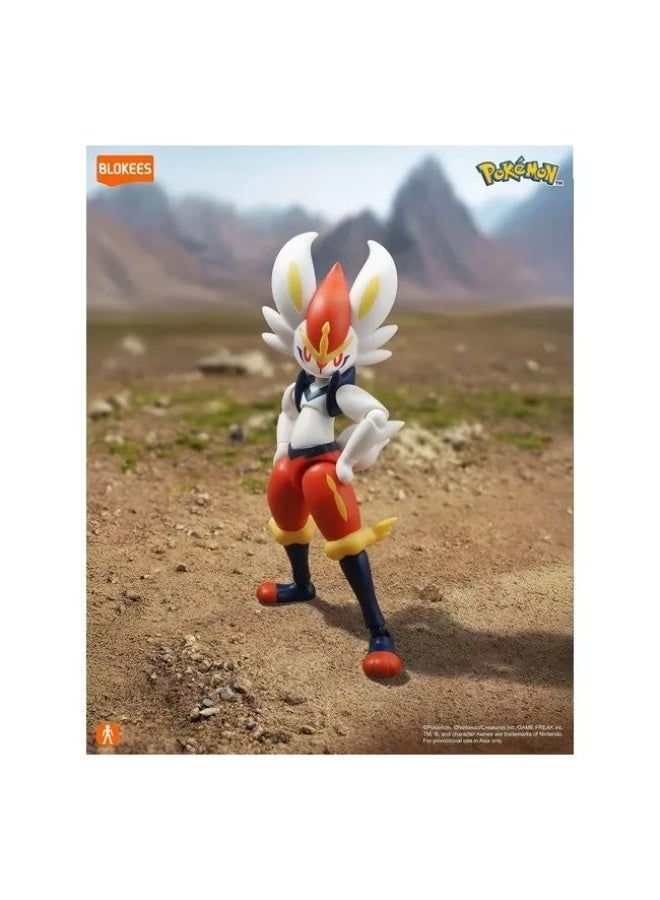 Blokees Pokémon Cinderace Classic Version‑L Model Kit 74108 - Image 3