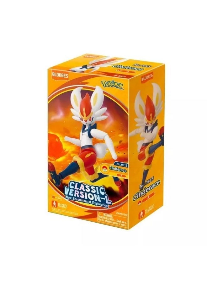Blokees Pokémon Cinderace Classic Version‑L Model Kit 74108 - Image 2