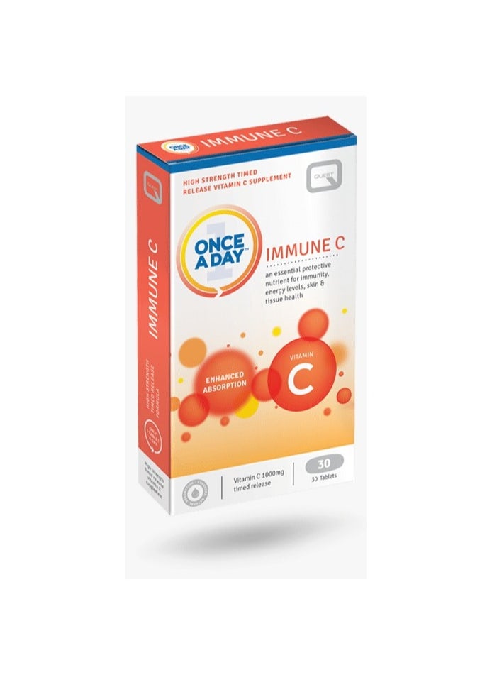Quest Once A Day Immune C 1000 MG Tablet 30S 