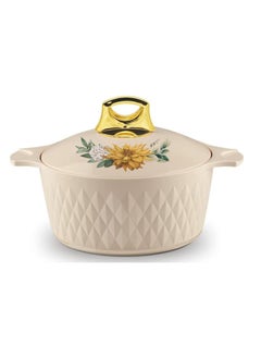 3 Pcs Casserole Hotpot Set Stainless Steel Insulated Hot Pot Food Warmer And Cold With Lid Keep Food Warm For Up To 4 Hours And Cold For Up To 6 Hours Serving Dish Roti Box Diamond Beige - pzsku/Z29EA4A028D92A1182E97Z/45/_/1678178131/36a1cd04-0f82-43c4-9cc5-0eee5c47a4ff