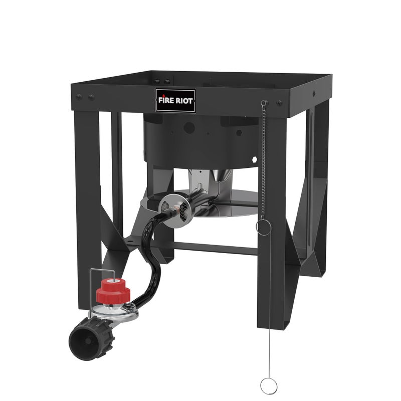 Fire Riot 50000 BTU HighPressure Propane Burner Adjustable Single Burner Propane Stove with CSA Certified 10PSI Regulator for Outdoor Camping Backyard Cookouts Tailgating Fishing and Hunting - Image 2