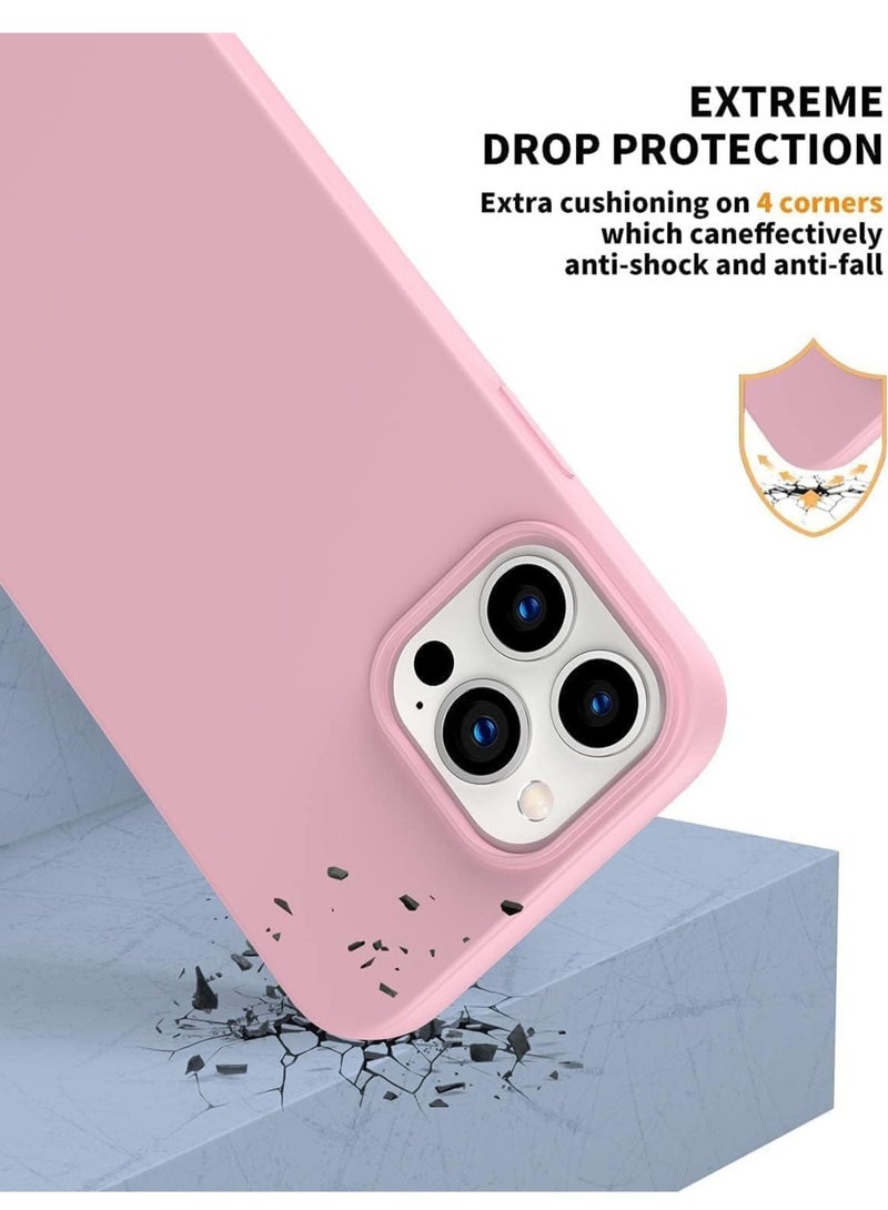 iPhone 16 Pro Max Slim Fit Pink TPU Case – Soft, Shock-Resistant Silicone Protective Cover - Image 2