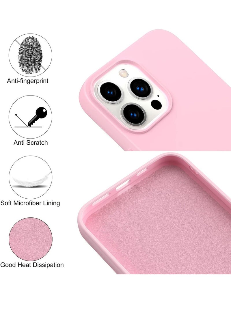 iPhone 16 Pro Max Slim Fit Pink TPU Case – Soft, Shock-Resistant Silicone Protective Cover - Image 3