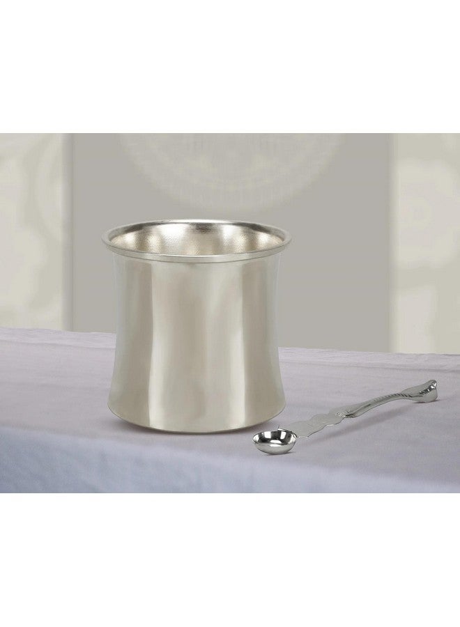 Sigaram German Silver Panch Patre with Pooja Hand for Home Temple Pooja Decore K3975 - Image 3