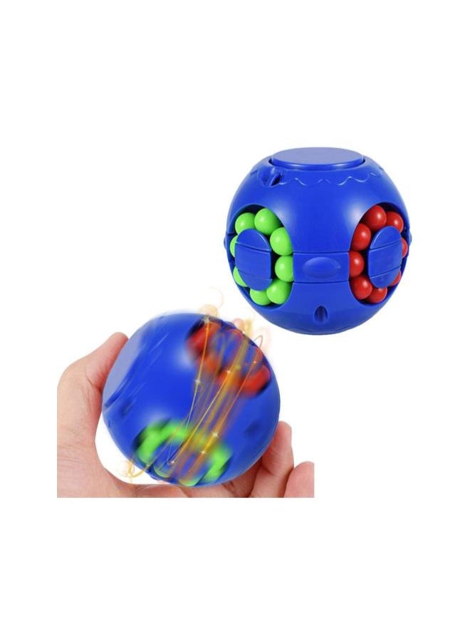 Decompression Cube Magic Bean Gyroscope Puzzle Cube, Creative Fingertip Gyro Cube Toy, Fidget Spinner Gyro Relieves Stress & Anxiety Toy for Children and Adults