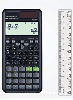 Fazza Advanced Engineering Science Calculator with Protective Cover, 417 Functions, Digital LCD Display, fx-991ES Plus-2 (2nd edition) - Perfect for Students and Professionals (Black)  - Image 4