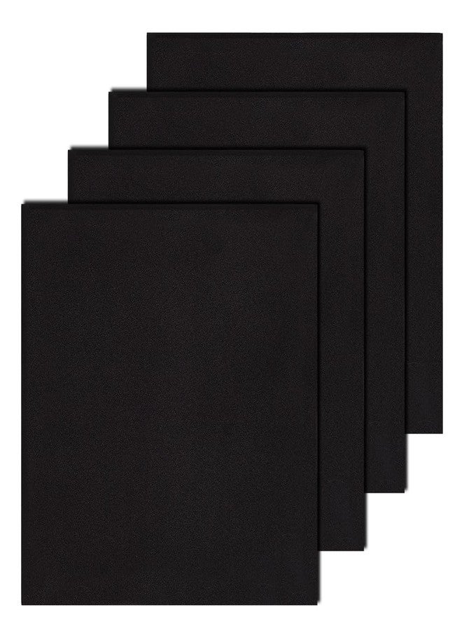 BENECREAT 4Pcs 15x15 Inch Air Conditioner Filters, Square Air Condition Filters Replacement Activated Carbon Air Filter Sponge Sheet, 6mm Thick. - Image 1