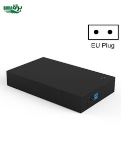 BURAQ Blueendless 2.5 / 3.5 inch SSD USB 3.0 PC Computer External Solid State Mobile Hard Disk Box Hard Disk Drive (EU Plug)  - Image 1