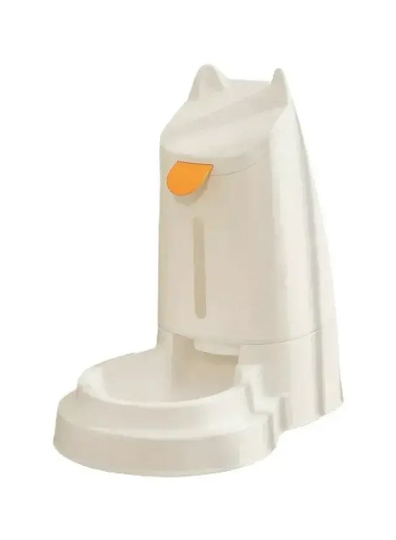 موزع طعام الحيوانات الأليفة الأوتوماتيكي - سعة كبيرة، مضاد للطرف، مياه وطعام متجدد ذاتيًا للقطط والكلاب الصغيرة - Image 1