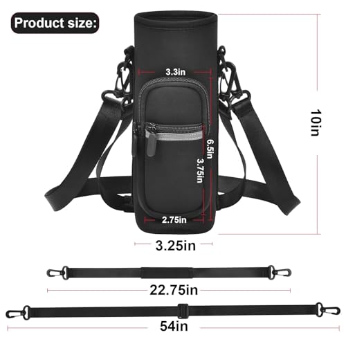 SAIKA Personal Blender Bag for Ninja Blast Max BC251/ BC151, Portable Cordless Blender Carrying Case with Reflective Strip, Shoulder Strap, Handle and Accessories Pocket (Cover Only) - Image 3